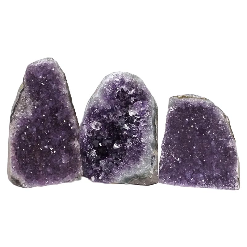 Kg Amethyst Crystal Geode Specimen Set Pieces Dn For Sale