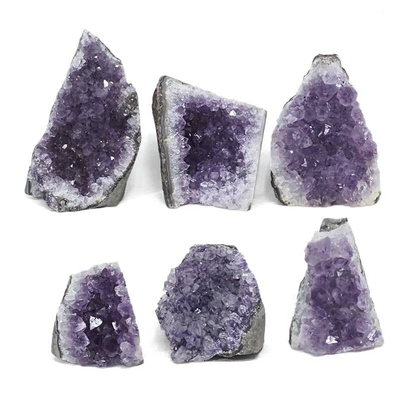 Kg Amethyst Crystal Geode Specimen Set Pieces L For Sale