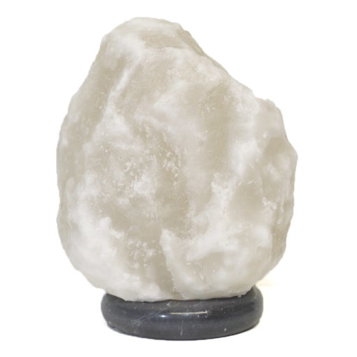 3-5kg White Himalayan Salt Lamp - Marble Base (12V - 12W) For Sale ...