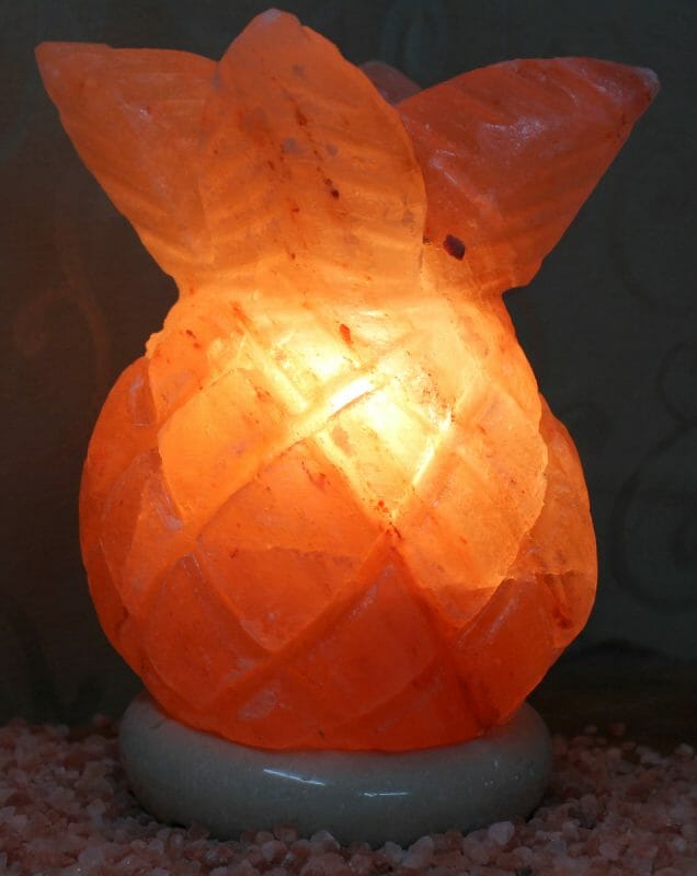 pineapple salt lamp