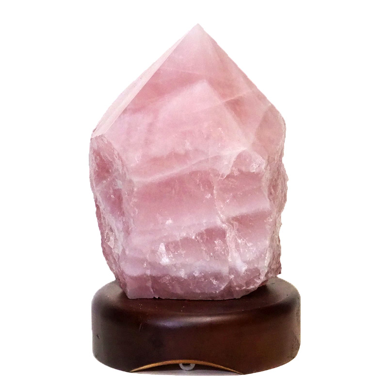 Rose Quartz Rough Amore Lamp For Sale - AfterPay Available