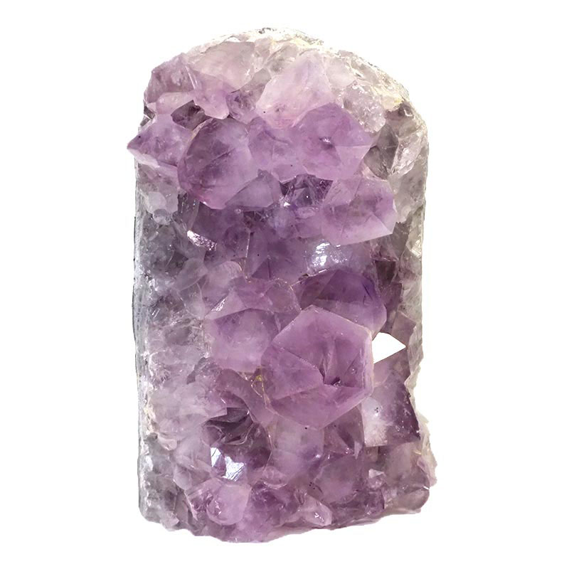 Amethyst Crystal Druze Rough Amore Lamp (220-240v) - Led Bulb For Sale 