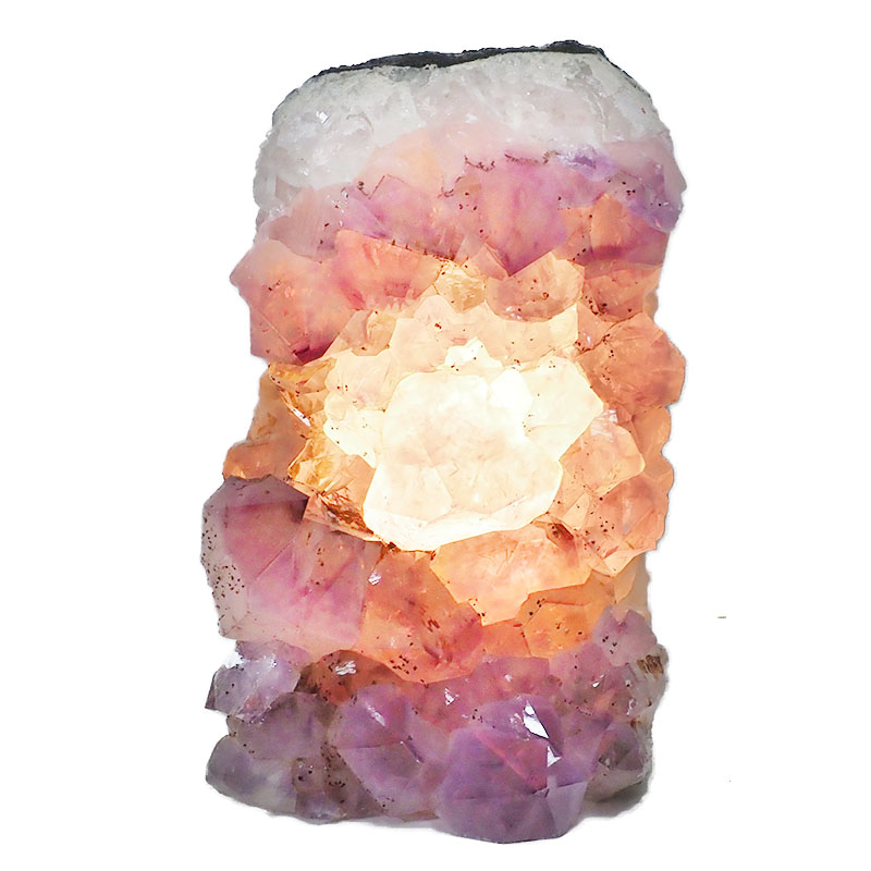 Buy Amethyst Crystal Rock Freedom Capsule Lamp