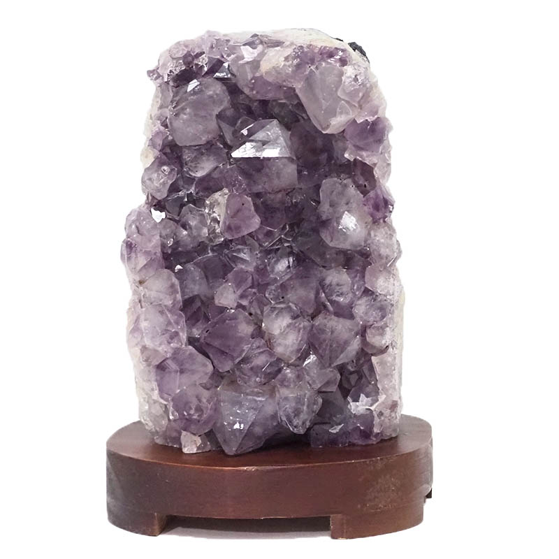 3.12kg Natural Amethyst Crystal Lamp With Timber Base DS1274 For Sale ...