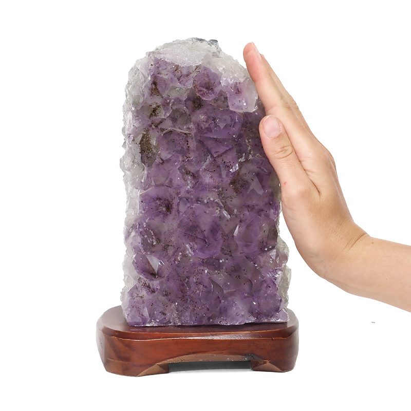 amethyst salt lamp