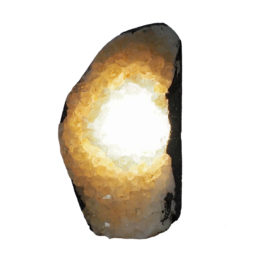 citrine salt lamp