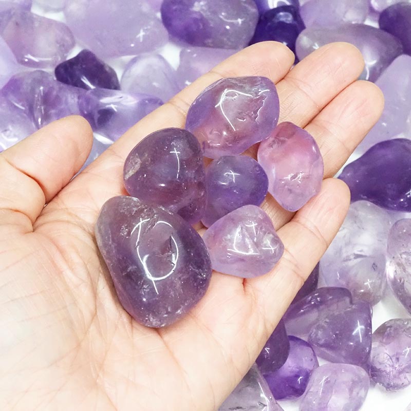 1kg Amethyst Tumbled Stone A Grade (2cm-3cm) Parcel For Sale - AfterPay ...