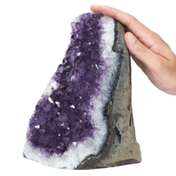Amethyst-Polished-Crystal-Geode-Specimen-DR449 | Himalayan Salt Factory