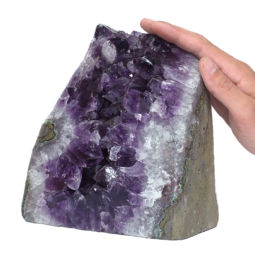 Amethyst-Polished-Crystal-Geode-Specimen-DR455 | Himalayan Salt Factory