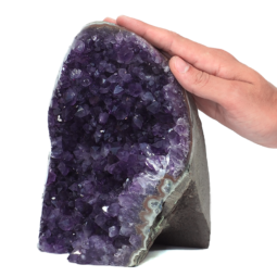 Amethyst-Polished-Crystal-Geode-Specimen-DR462 | Himalayan Salt Factory