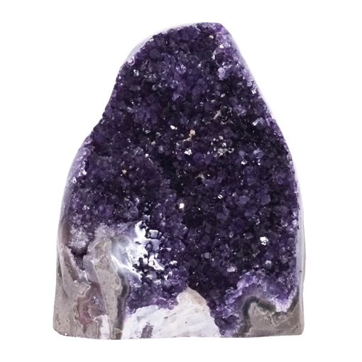 Amethyst Polished Crystal Geode Specimen DV42 | Himalayan Salt Factory