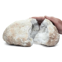 Natural-Calcite-Geode-Pair-S1355 | Himalayan Salt Factory